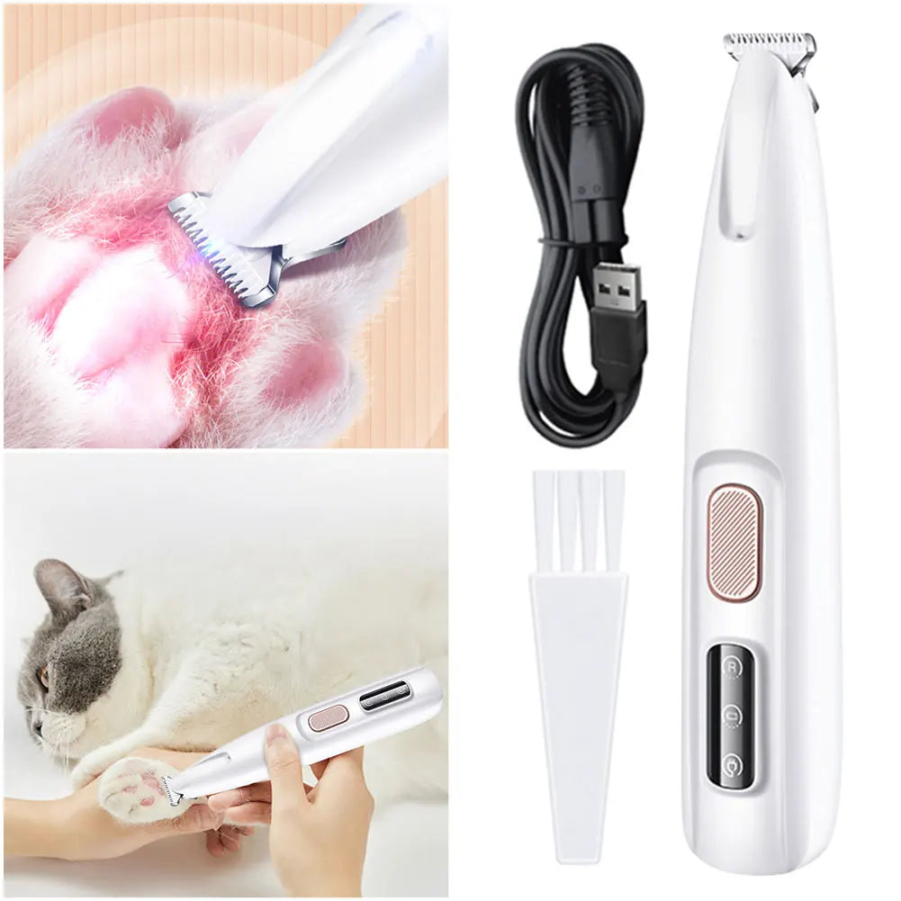 HappyPawLand - Dog Paw Trimmer with LED Light