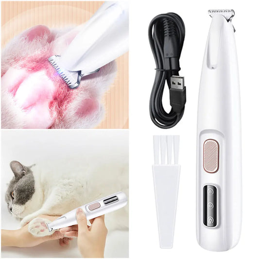 HappyPawLand - Dog Paw Trimmer with LED Light