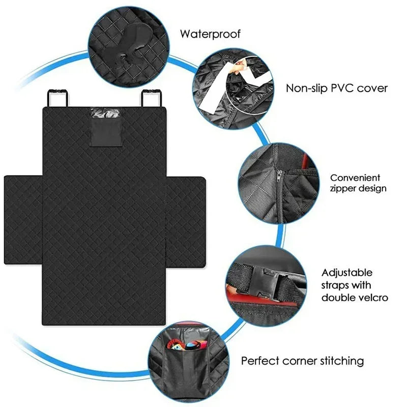 HappyPawLand - Car Seat Cover for Dogs