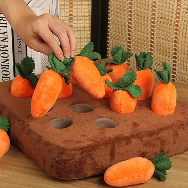 HappyPawLand - Carrot Snuffle Mat for Dogs and Cats