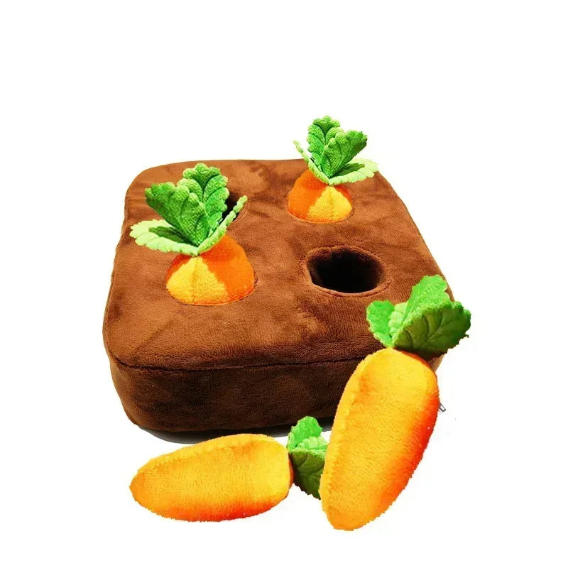 HappyPawLand - Carrot Snuffle Mat for Dogs and Cats